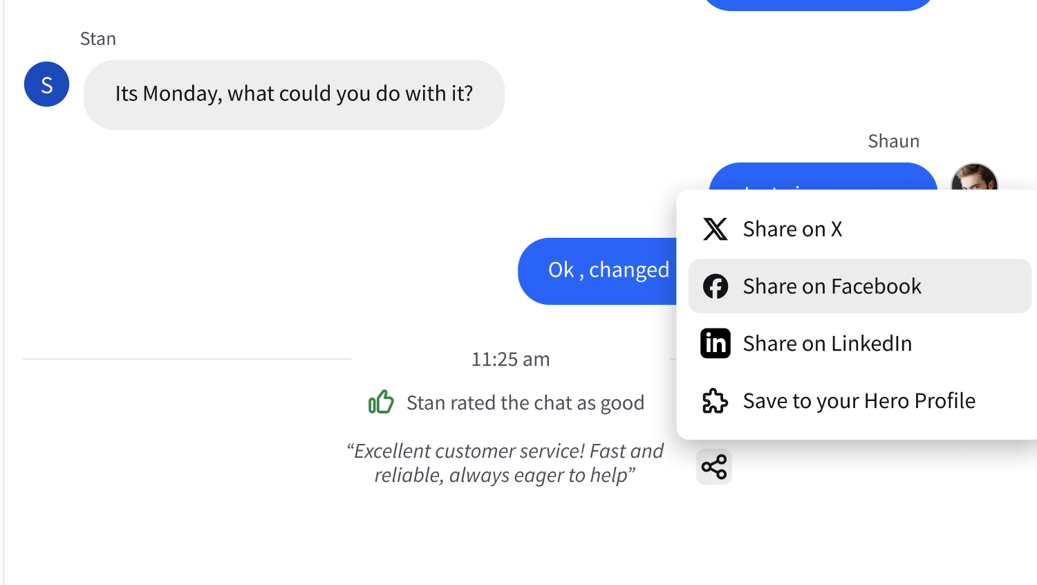 Share review